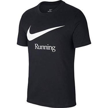 Imagem de Camiseta Nike Dry Run HBR Preta e Branca