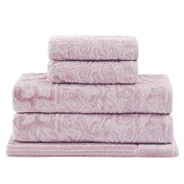 Imagem de Jogo Toalhas Banhão Buddemeyer 5p Oscar Rosa
