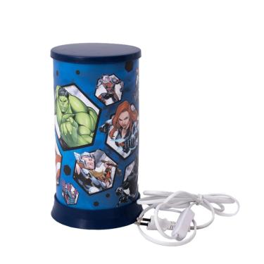 Imagem de Luminária De Mesa Hug Marvel Vingadores Heróis 24cm Modelos Personagens Colmeia