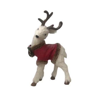 Imagem de Baby Cervo Pose Com Roupinha 38cm Qy1349 - Master Decor