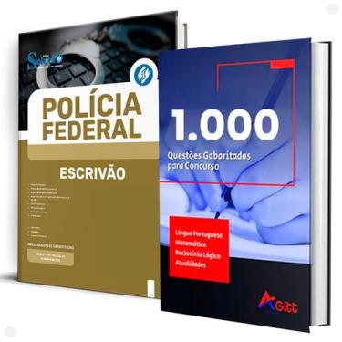 Imagem de KIT Apostila PF Escrivão Polícia Federal + QUESTÕES - Ed. SL - EDITORA