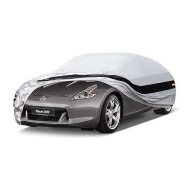 Imagem de Holthly Capa de carro de 10 camadas personalizada para 350Z 370Z Z (2002-2025), à prova d'água para todos os climas para automóveis, cobertura completa ao ar livre proteção contra poeira e chuva com
