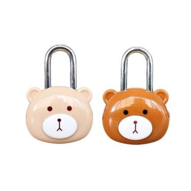 Imagem de Cadeado com Segredo Estampado Modelos Divertidos e Colorido - Store Bi