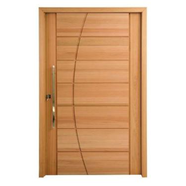 Imagem de Porta Pivotante PM93 Seleta em Madeira Maciça Eucalipto Cruzeiro, 102c