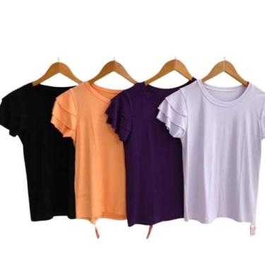 Imagem de Blusa manga curta babado 3 marias moda feminina - Filó Modas