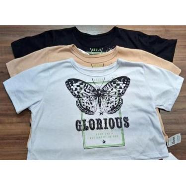 Imagem de Blusinha cropet borboleta várias cores - Mademoisele