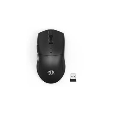 Imagem de Mouse Gamer Sem Fio Redragon Neva Pro, 26000 DPI, Ambidestro, 1000Hz, USB Tipo-C, Bluetooth, USB 2.4 GHz, Preto - M815-PRO