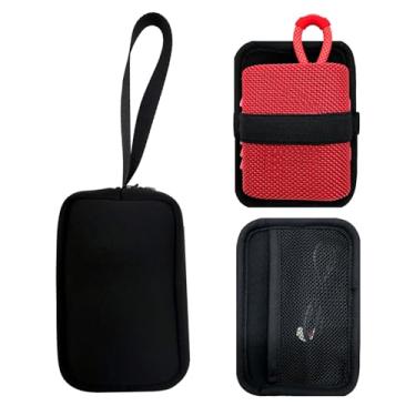 Imagem de Wanty Bolsa de transporte de neoprene macio para viagem com alça compatível com alto-falante portátil Go 4 Go3 Go 3 Eco