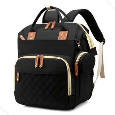 Imagem de Mochila Maternidade, Bolsa Mochila Maternidade Impermeável Bebê Menino