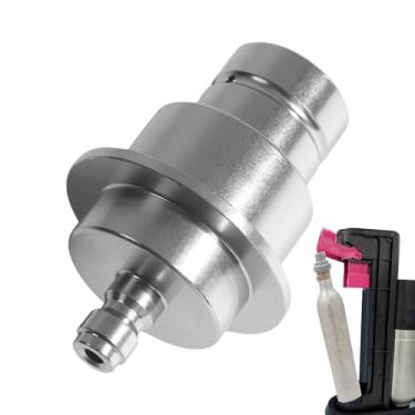 Imagem de Adaptador de Cilindro de CO2 com Conexão Rápida | Conexão De CO2 À Prova De Vazamentos Para Máquina De Soda,Acessório Conector para Máquina de Água com Gás Utilização Doméstica Acampamento Carro