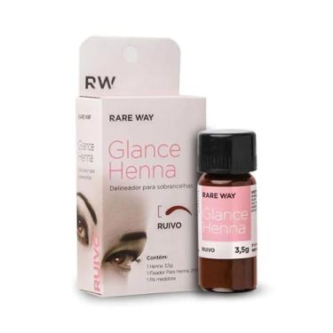 Imagem de Henna Para Sobrancelha Glance- Rare Way 3,5g, RUIVO