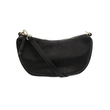 Imagem de Joy Susan Bolsa feminina moderna Miranda Crescent bolsa tiracolo bolsa de mão, Preto