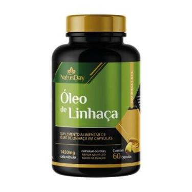 Imagem de Óleo de Linhaça 60 Cápsulas Natusday-Unissex