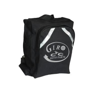 Imagem de Mochila Lona Reforçada Motoboy 28 Litros - Giro Moto Parts - Piracapas