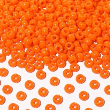 Imagem de Richbunnys 1000 contas de pônei de plástico multicoloridas a granel para artesanato, 6 * 9 mm cores sortidas contas de cabelo, incluindo preto, vermelho, azul, branco para fabricação de pulseiras