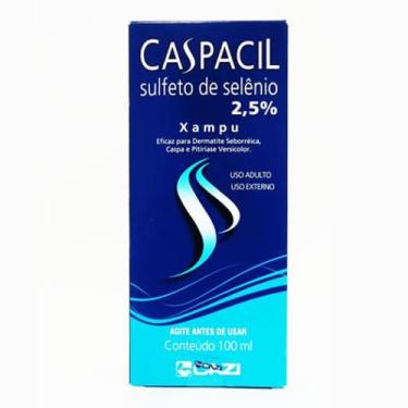 Imagem de Shampoo Caspacil Cazi Sulfato De Selenio 2,5% 100ml - Cazi Quimica