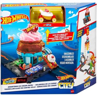 Imagem de Hot Wheels City Pista de Brinquedo Sorveteria - HDR24