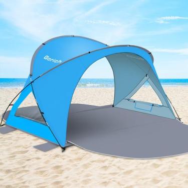 Imagem de Barraca de praia Gorich Sun Shelter UPF50+ com proteção UV para 3-4 pe