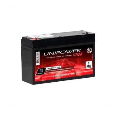 Imagem de Bateria Unipower Up6120 6v 12ah Skd F187 Nao Automotiva