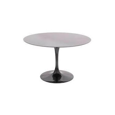 Imagem de Mesa de Jantar Tulipa Saarinen Redonda 110 cm + Vidro - Laqueada - Per