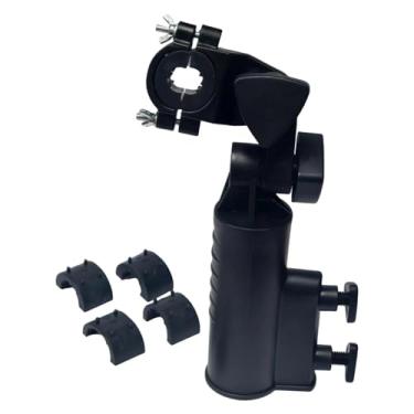 Imagem de Generic Suporte para guarda-chuva de carrinho de golfe, suporte leve, estável, à prova de vento, acessório resistente para scooters de mobilidade e cadeiras