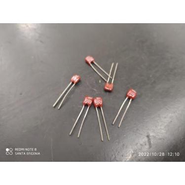 Imagem de 1x Capacitor Mica Prata 2pf/500v 5% Cm00 Icl