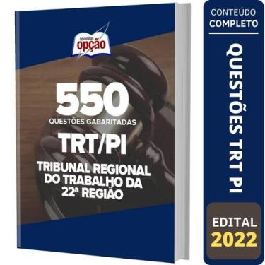 Imagem de Caderno De es Trt Pi - Gabaritadas - Apostilas Opção