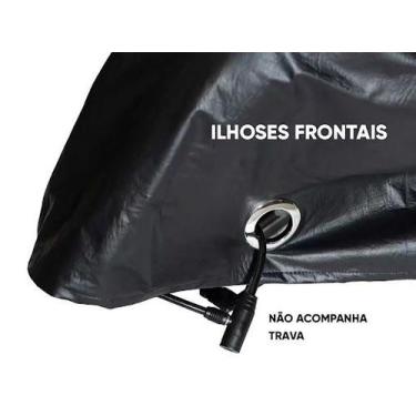Imagem de Capa Moto BMW C400 Sol Chuva Poeira Maresia Animais - Kahawai, preto