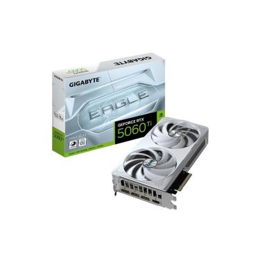 Imagem de Placa de Video Gigabyte Geforce RTX 5060 TI Eagle OC ICE 8GB GDDR7 128 BITS GV-N506TEAGLEOC ICE-8G