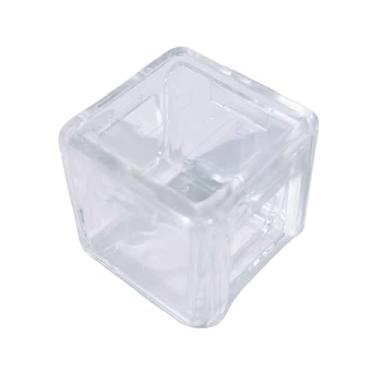 Imagem de oshhni Caixa de Giz Transparente para Snooker PP com Suporte Portátil E Leve para Acessórios de Jogos de Sinuca