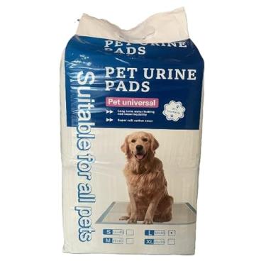 Imagem de Tapete Higiênico para Cães, Absorvente Universal, Tamanho Grande, Pacote com 20 Unidades 60x90cm