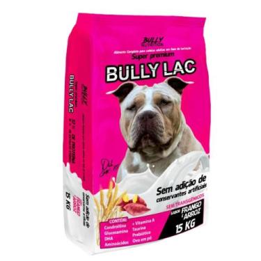 Imagem de Ração Para Cachorros Em Fase de Lactação Bully Lac 15Kg  Saude e Vital