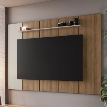 Imagem de Painel para TV Até 75 Polegadas Paris 1 Prateleira Arenas - Art In Móveis