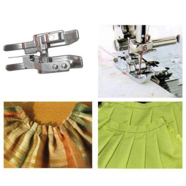 Imagem de Snap On Edge Juntando o ponto no pé da vala para a máquina de costura 