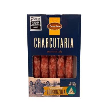 Imagem de Linguiça Curada Gorgonzola Cancian  150g