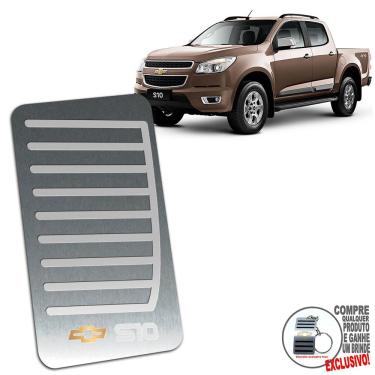 Imagem de Descanso De Pé Chevrolet S10 2012 Até 2016 Aço Inox