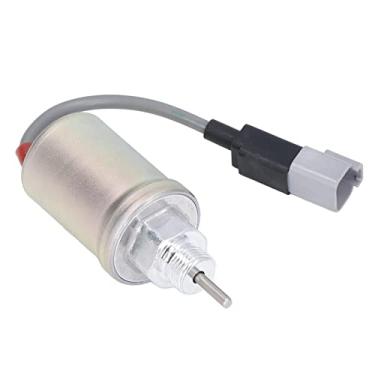 Imagem de Válvula solenóide de desligamento de combustível 24V Solenóide de parada de chama de alta sensibilidade U85206452 para modelos de motor Perkins HL403C15 HR404C22T 402D 403D 404D