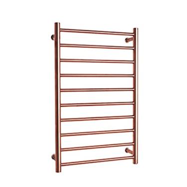 Imagem de Toalheiro elétrico inteligente, toalheiro elétrico, toalheiro elétrico aquecido, radiador de banheiro, aquecedor de toalhas elétrico aquecido (plugue ouro rosa)