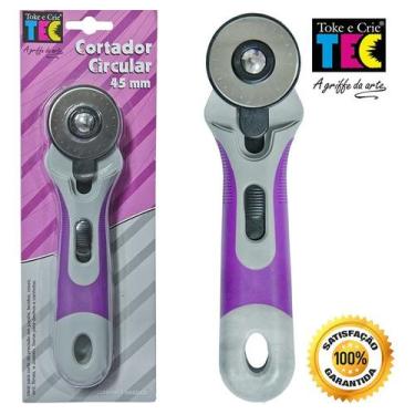 Imagem de Cortador Circular 45mm Manual Patchwork Scrapbook Toke Crie - Toke e C