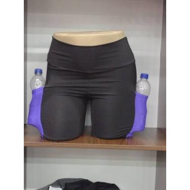 Imagem de Shorts de malhar - Proença moda fitness , GG, Preto