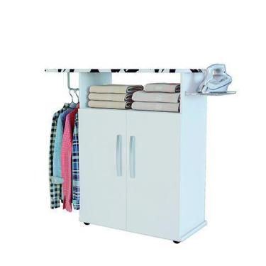 Imagem de Tabua de passar roupa amelia-branco mdk moveis - moveis primus 