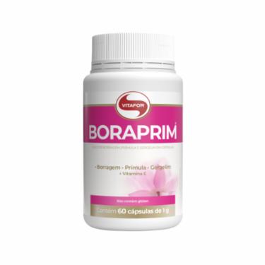 Imagem de Boraprim Óleos Borragem Prímula e Gergelim Vitafor 60 Cápsulas