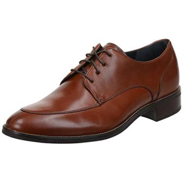 Imagem de Cole Haan Lenox Hill Sapato Oxford masculino com bico dividido, Bronze britânico, 8.5 Wide