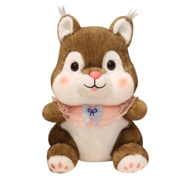 Imagem de Boneca de pelúcia, desenho animado, esquilo, bicho de pelúcia de 30 cm