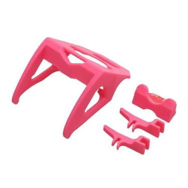 Imagem de yuenhoang 1Set Action Camera Lens Gimbal Protective Cover for Hover X1 Pro/Promax 3D Printed PLA Anti-Collision Protection Frame Kit RC Drone Model Accessories (Pink)