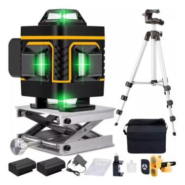 Imagem de Nivel Laser 16 Linhas 2 Bat. C/controle + Brinde Tripe 1.2 M - Bomvink