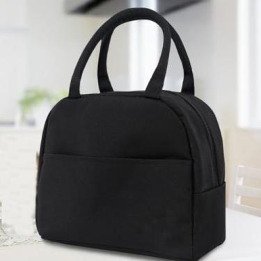 Imagem de Lancheira com alças para homens e mulheres, porta-recipientes de alimentos, à prova de vazamento, lancheira térmica para trabalho, escritório, piquenique