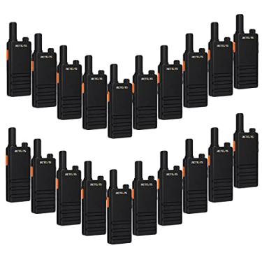 Imagem de Retevis Rt22P Walkie Talkie, Nova Versão do Rt22(2.0) Rádios Bidirecionais Frs Ultrafinos Compactos, Carregador Usb-C, Bateria de 1620Mah, Walkie Talkies Recarregáveis para Restaurante de Hotel Escola