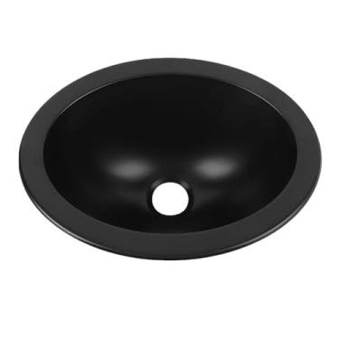 Imagem de SALALIS Pia Redonda de Aço Inoxidável para Trailer, Durável, Grande Capacidade para Motorhome, Barco, Iate, Cozinha, Banheiro