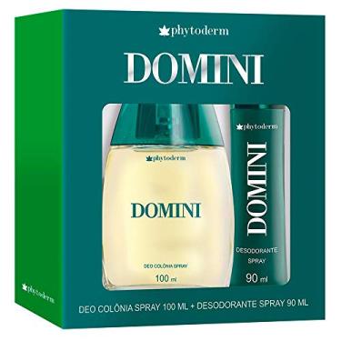 Imagem de Domini Deo Colônia Phytoderm - Perfume Masculino + Desodorante Spray Kit